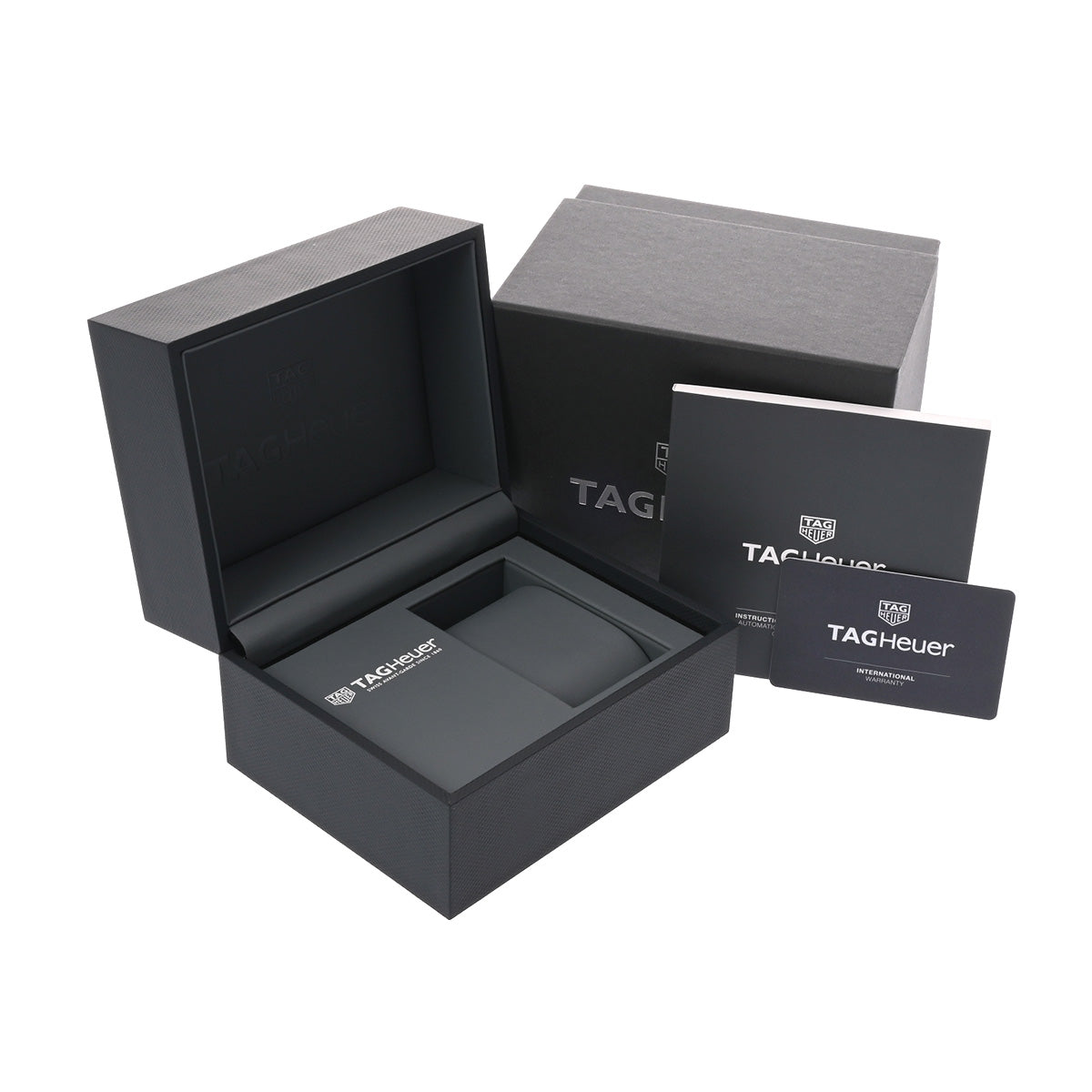 CARRERA Calibre 5 WBN2113.BA0639 Black TAG HEUER Men's [Pre-Owned].