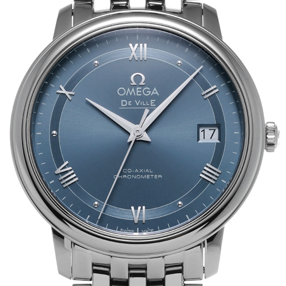 De Ville Prestige Co-Axial 424.10.37.20.03.002 Blue OMEGA Men's [New]