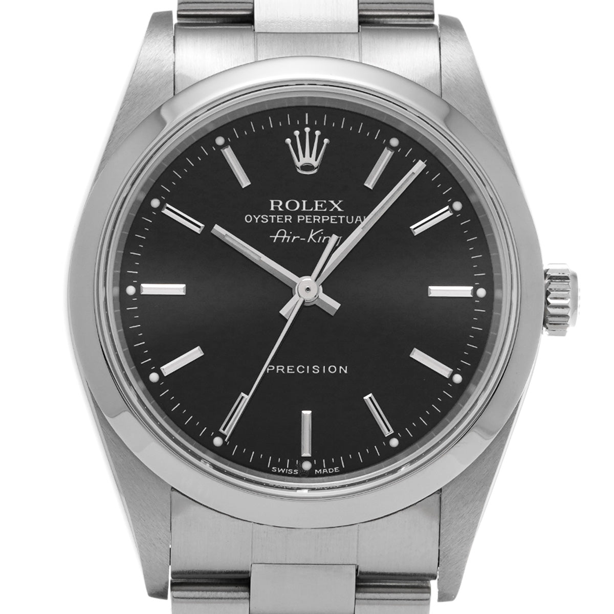 Air-King 14000M D (manufactured around 2005) Black ROLEX Men's [Pre-Owned].