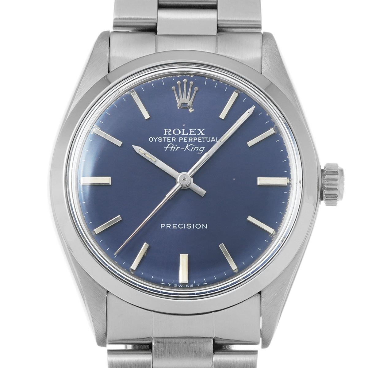 Air-King 5500 80's (manufactured circa 1983) Blue ROLEX Men's [Pre-Owned].