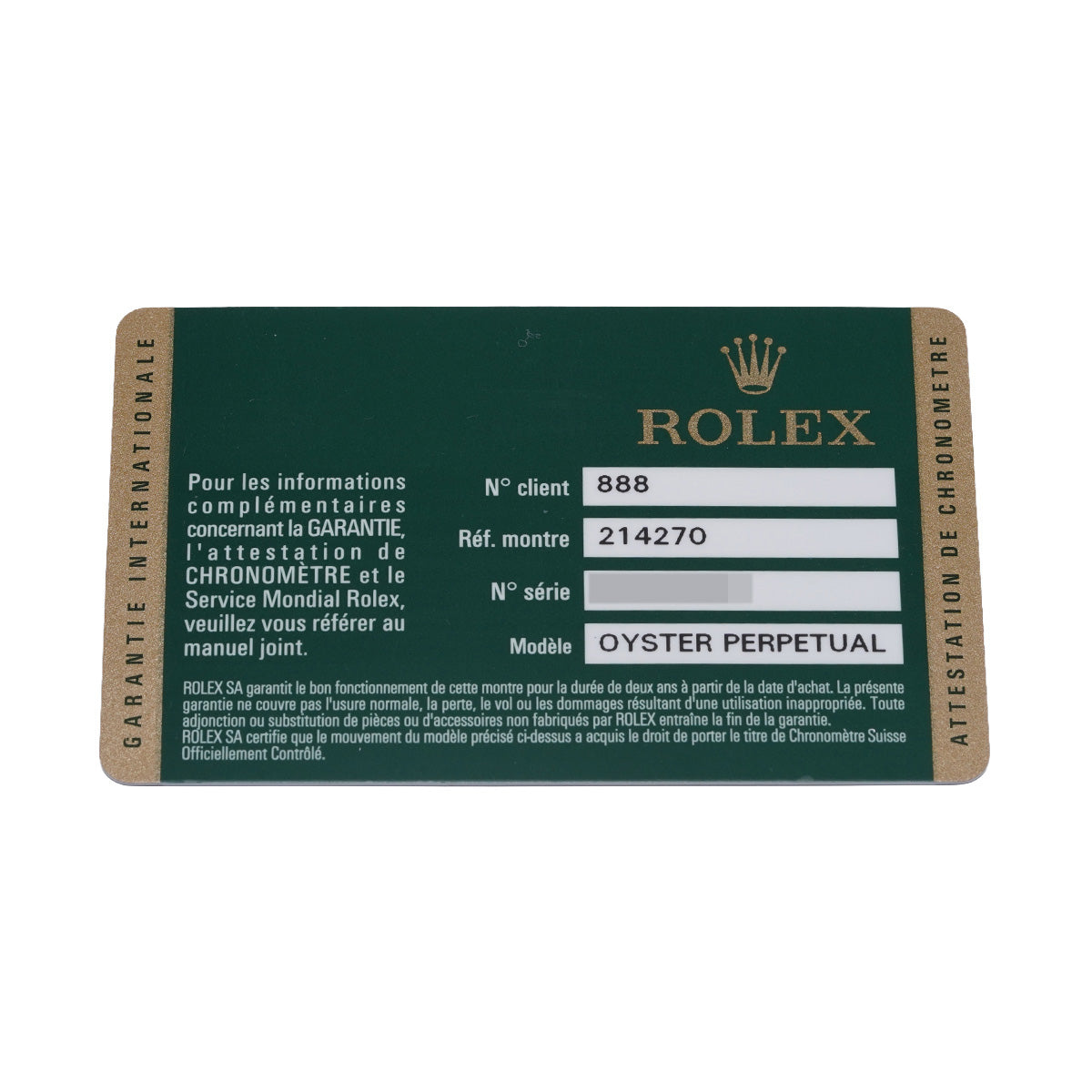 214270 Explorer Random Serial Black ROLEX Men's [Pre-owned].