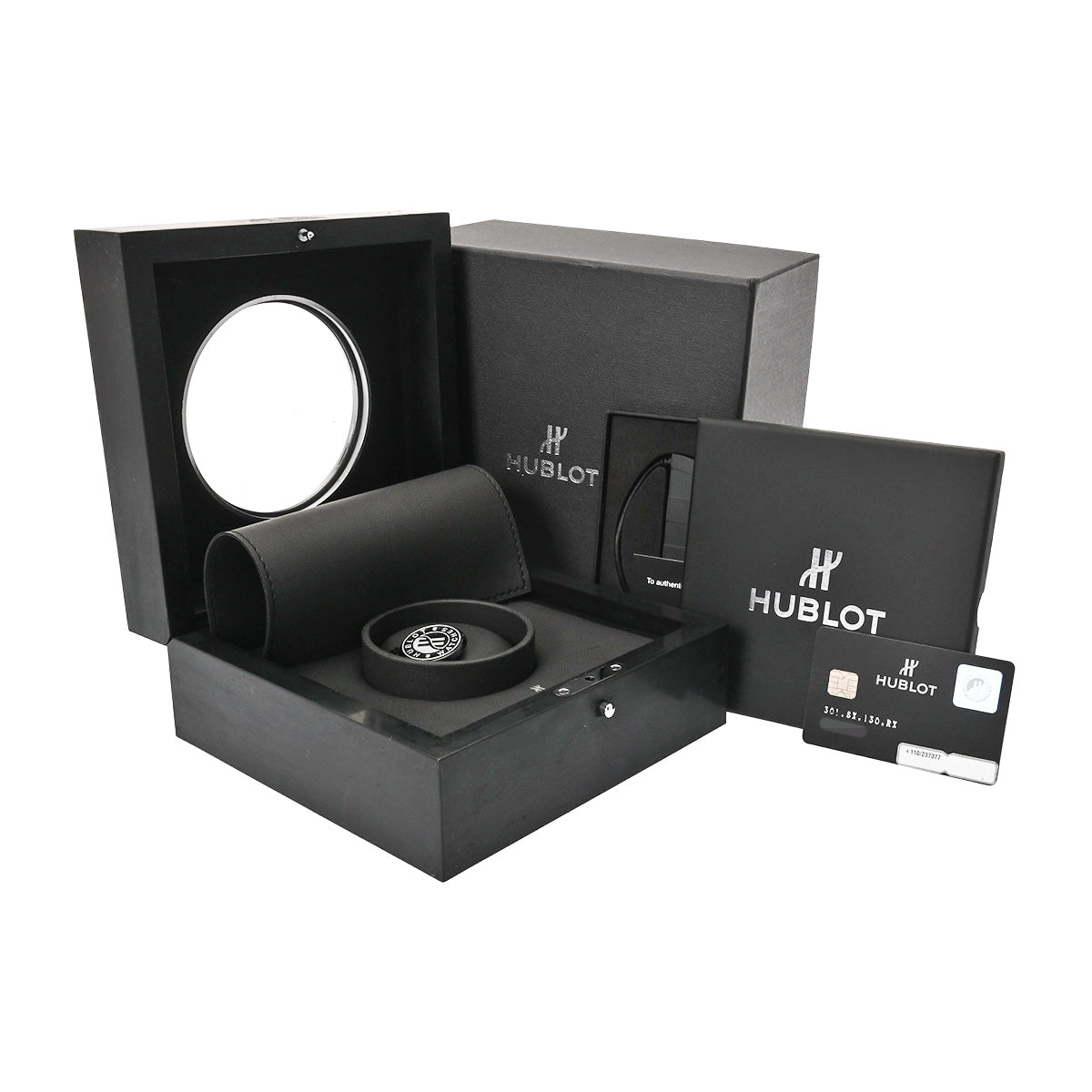 Big Bang Steel 301.SX.130.RX Black HUBLOT Men's [Pre-owned].