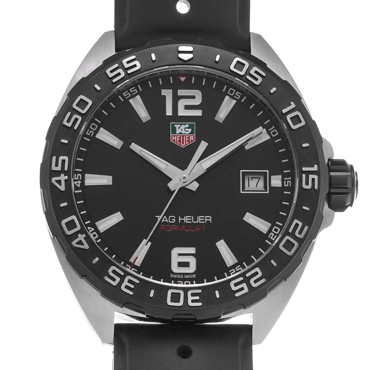 Formula 1 Quartz WAZ1110.FT8023 Black TAG HEUER Men's [Pre-Owned].