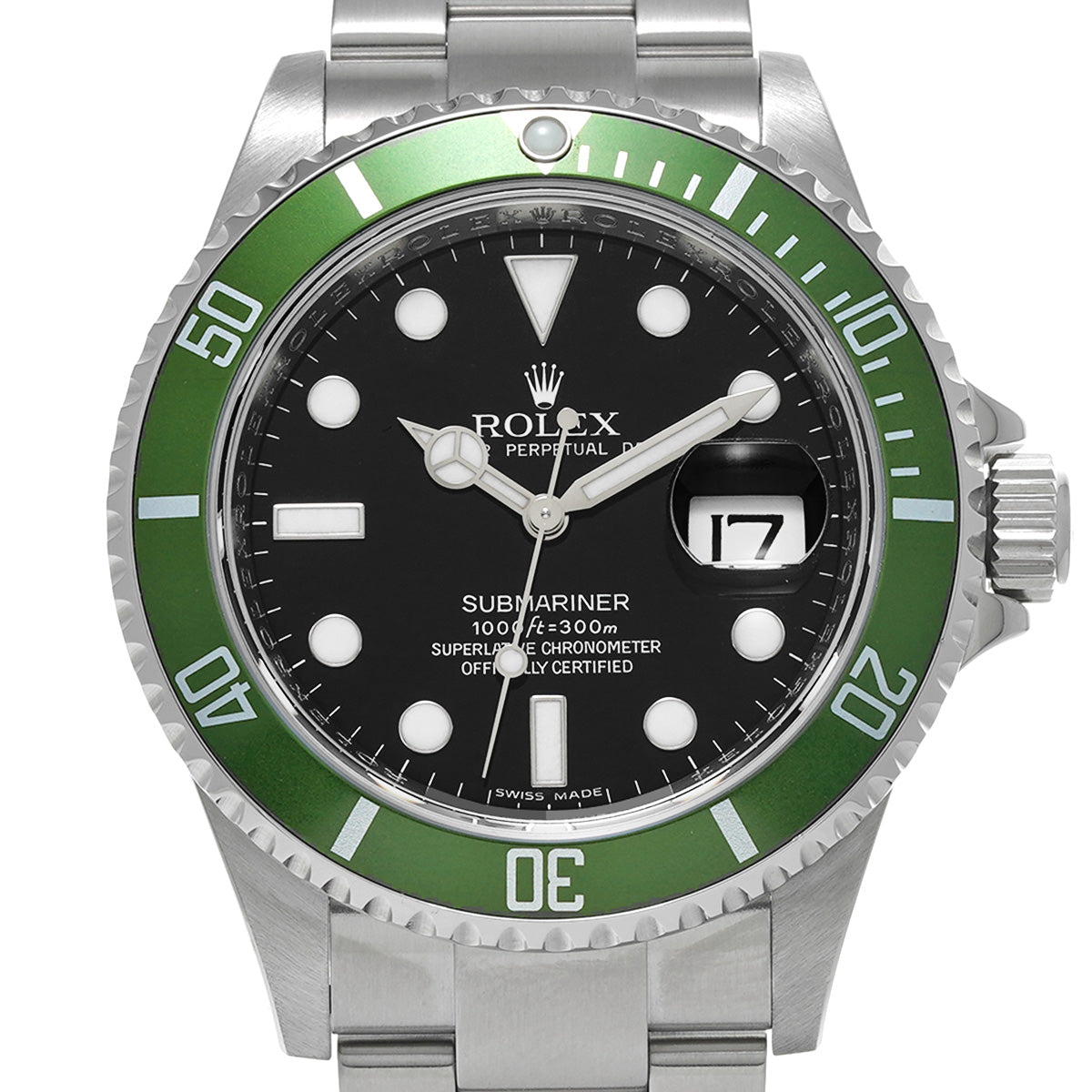 Submariner Date 16610LV M No. (manufactured around 2008) Black ROLEX Men's [Pre-Owned].