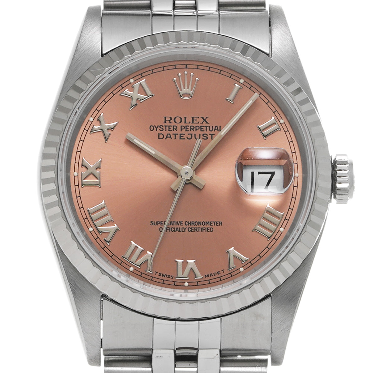 DATE JUST 16234 S (manufactured circa 1993) Pink ROLEX Men's [Pre-Owned].