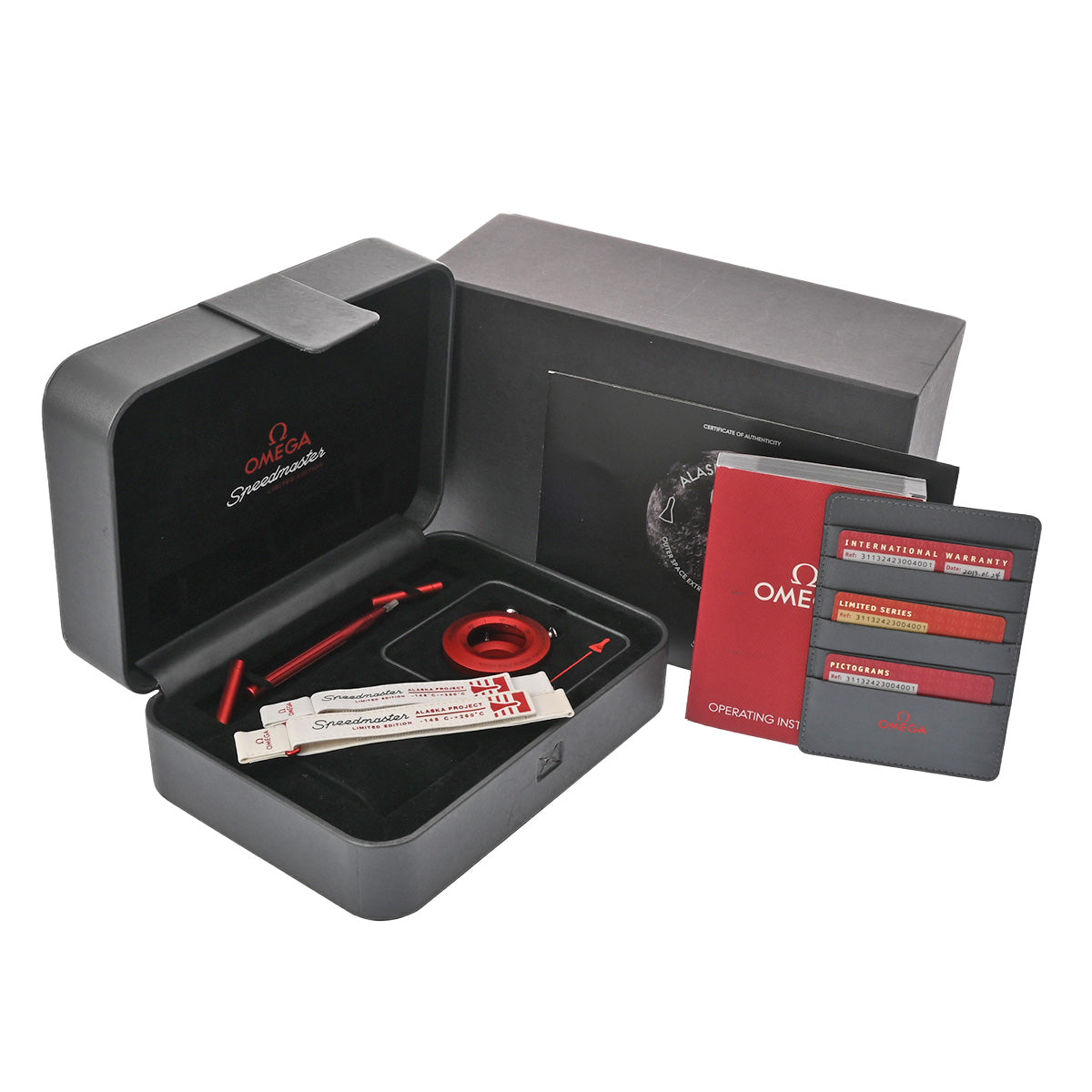 Speedmaster Professional Alaska Project 311.32.42.30.04.001 White OMEGA Men's [Pre-Owned].