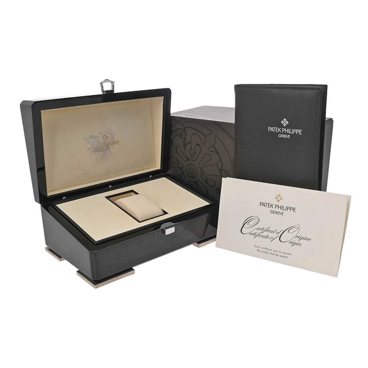 Complication Annual Calendar Moonphase 5205R-010 Black Laquer PATEK PHILIPPE Men's [Pre-Owned].