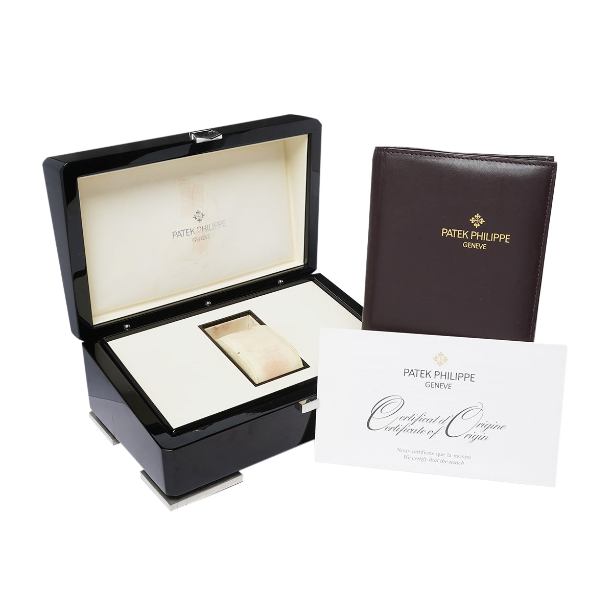 Calatrava 5227J-001 Ivory Laquer PATEK PHILIPPE Men's [Pre-Owned].