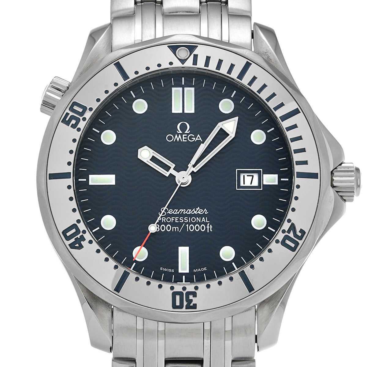 Seamaster Professional 300 2542.80 Blue OMEGA Men's [Pre-Owned].