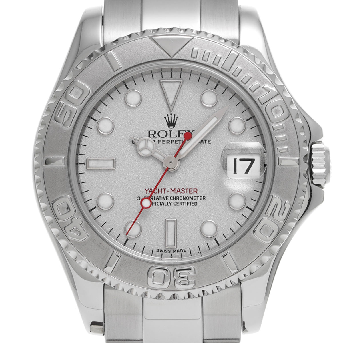 Yacht-Master Boys 168622 K (manufactured circa 2001) Gray ROLEX Unisex [Pre-Owned].