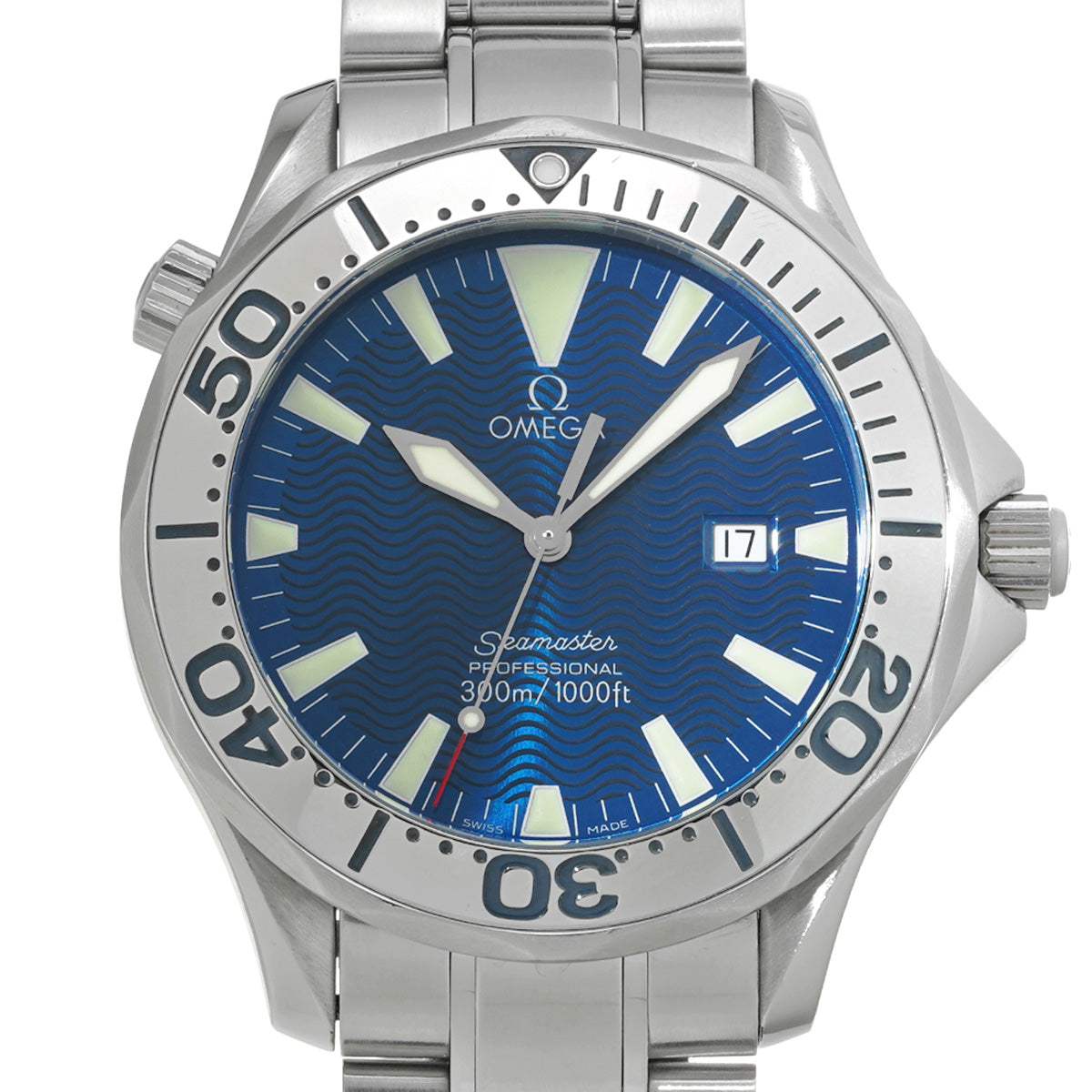 Seamaster Professional 300 2265.80 Blue OMEGA Men's [Pre-Owned].