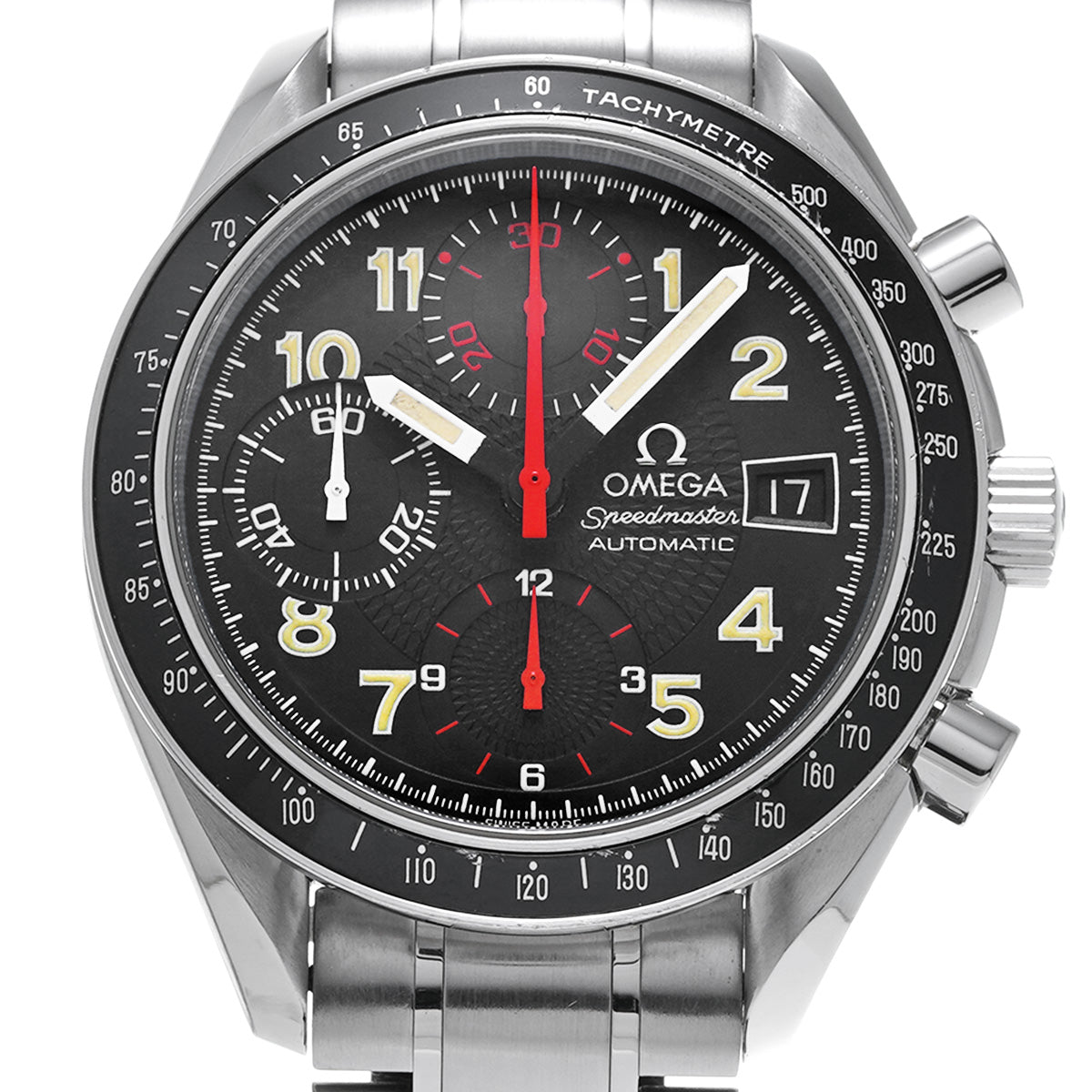 Speedmaster Date Mark 40 Cosmos 3513.53 Black OMEGA Men's [Pre-Owned].