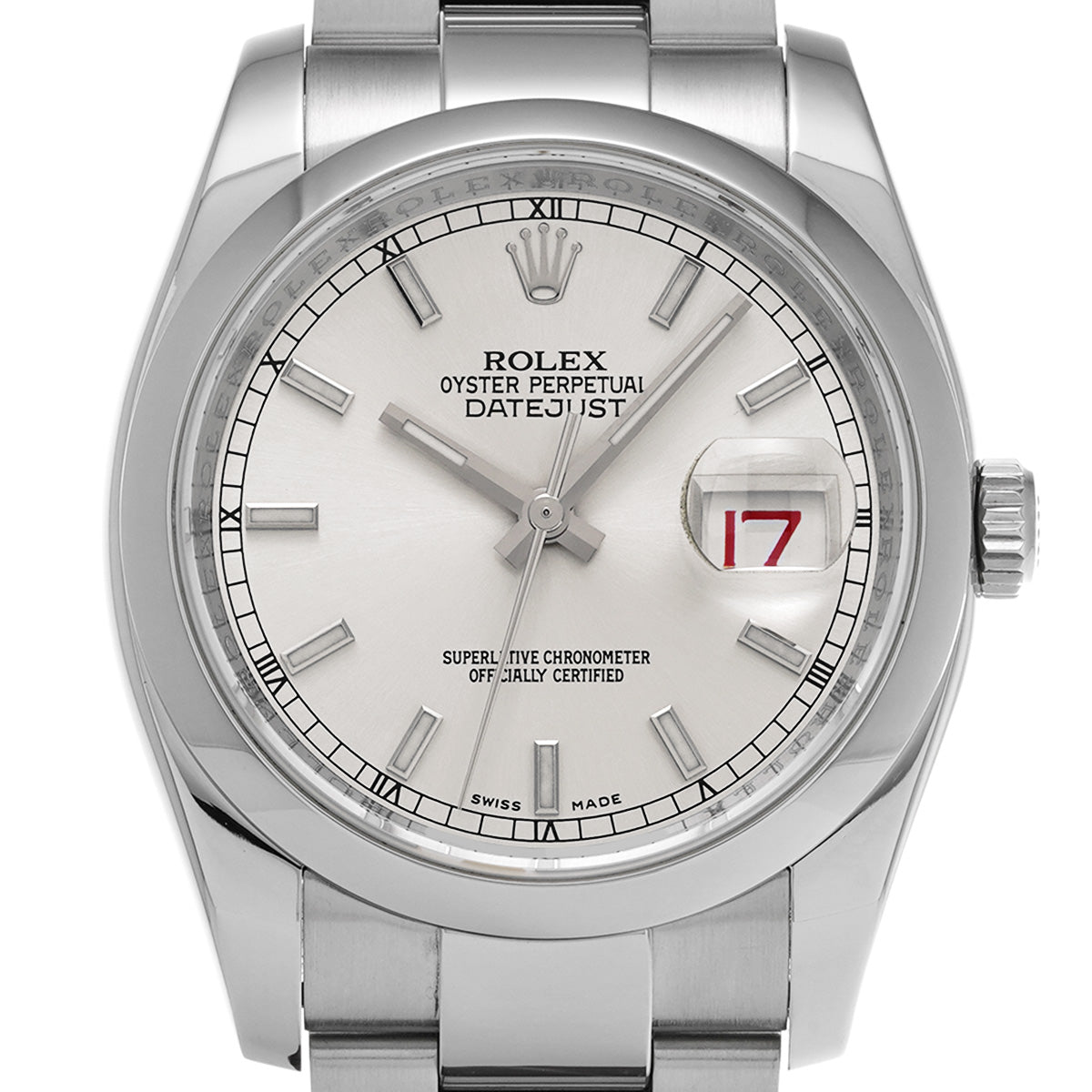 DATE JUST 116200 Z (made around 2007) Silver ROLEX Men's [Pre-Owned].