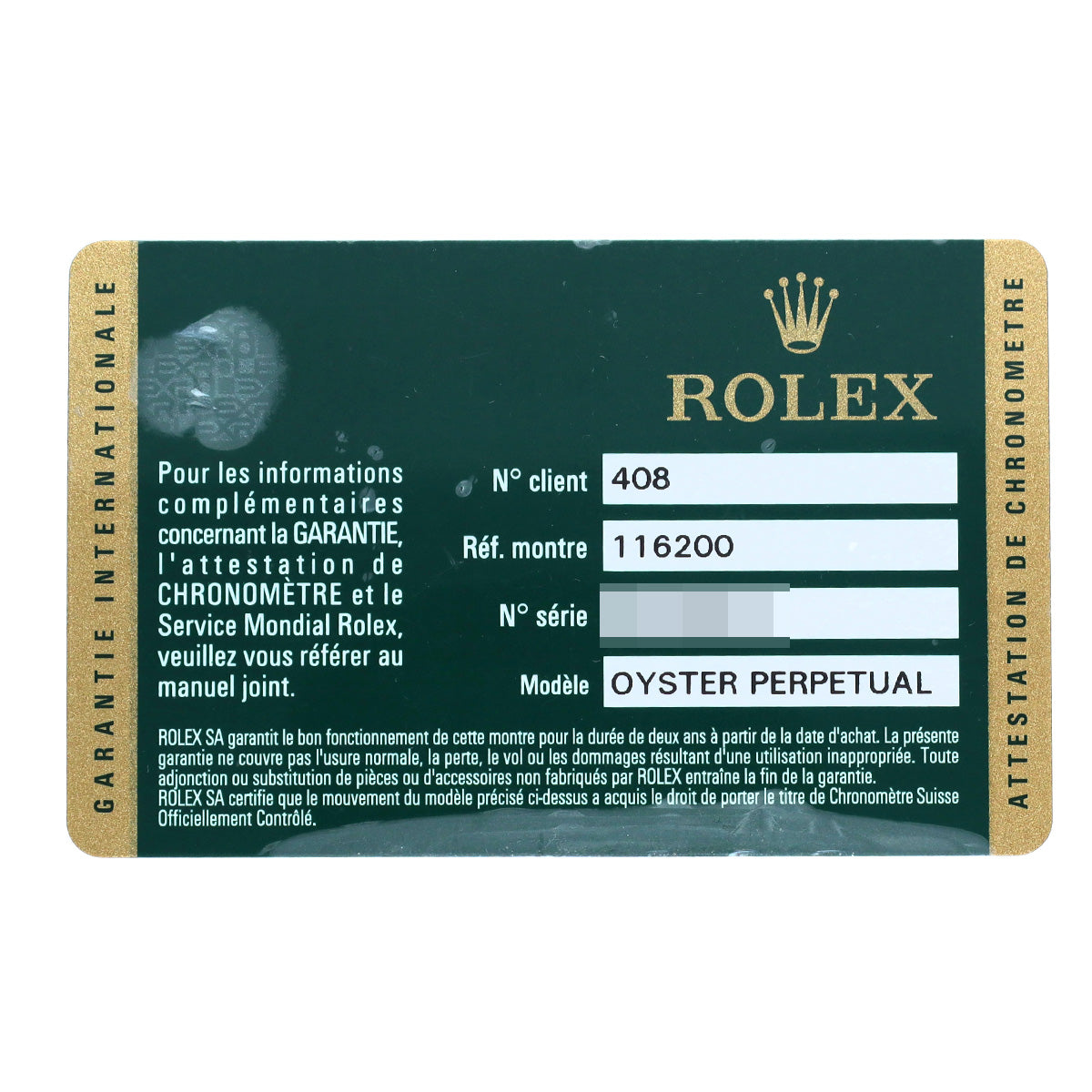 DATE JUST 116200 G (made around 2011) Silver ROLEX Men's [Pre-Owned].