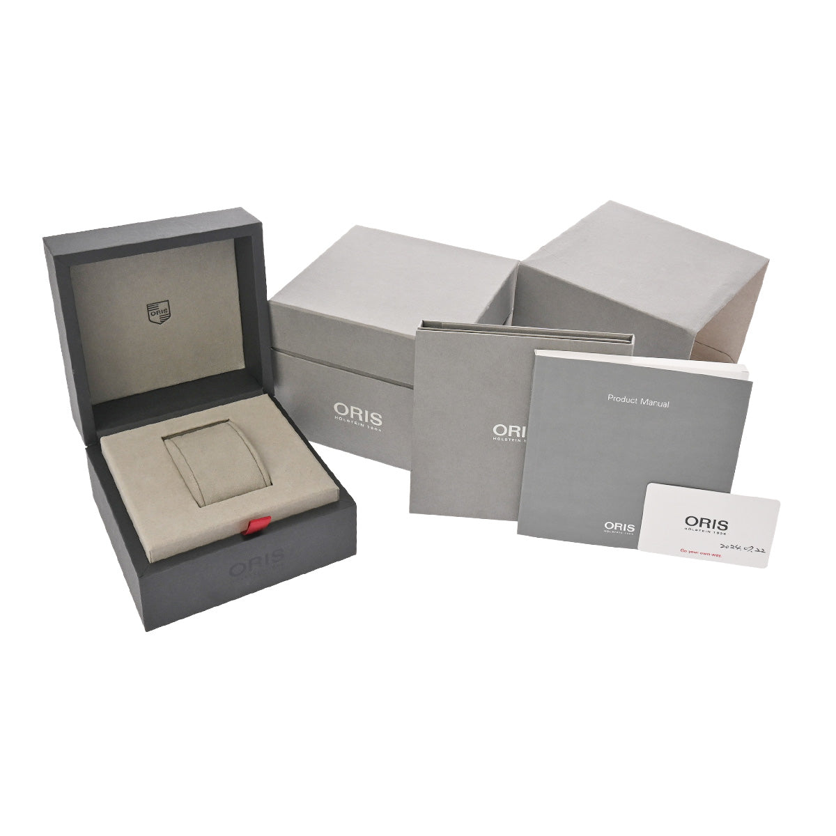 01 743 7733 4155-07 8 24 05PEB Aquis Small Seconds Date Blue ORIS Men's [pre-owned].