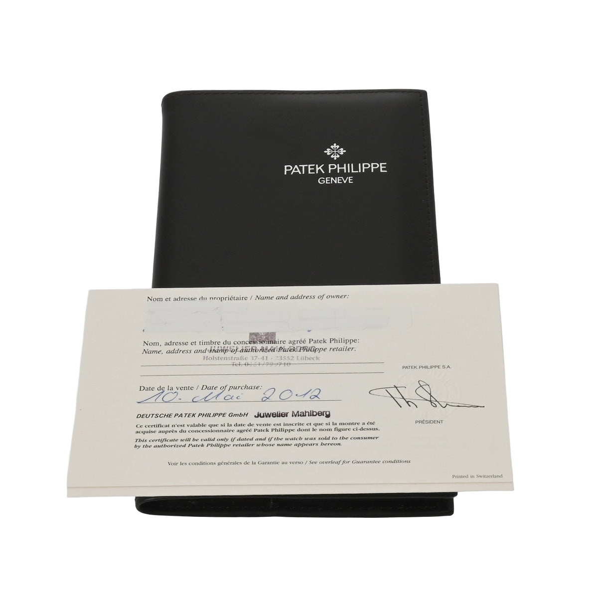 Calatrava 5119J-001 White PATEK PHILIPPE Men's [Pre-Owned].
