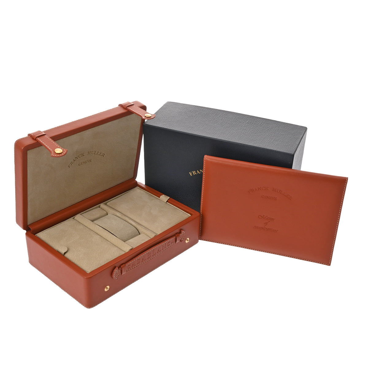 Casablanca 8885CASACCDTO Black FRANCK MULLER Men's [Pre-owned].