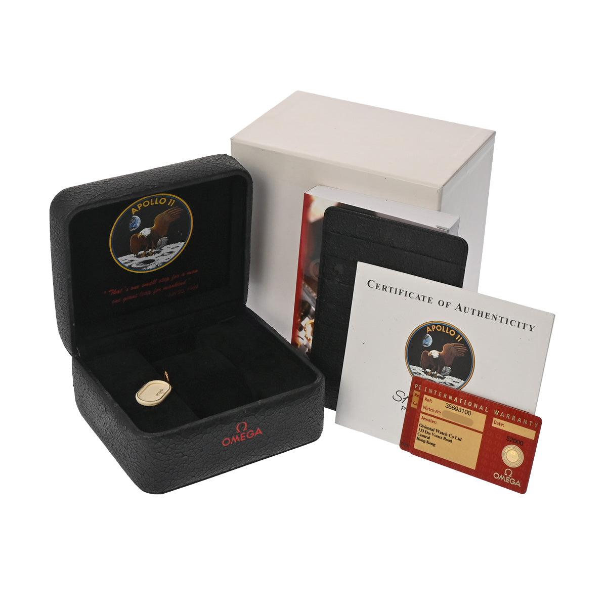 Speedmaster Professional Moon Watch Apollo 11 35th 3569.31 White/Black OMEGA Men's [Pre-Owned].