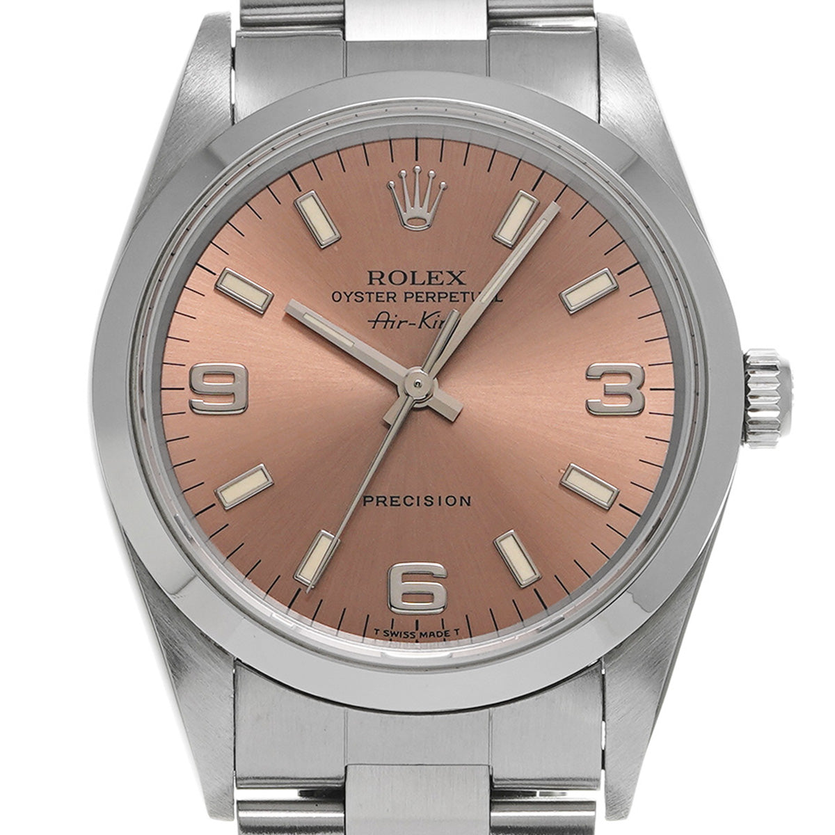Air-King 14000 T (manufactured circa 1997) Pink ROLEX Men's [Pre-Owned].