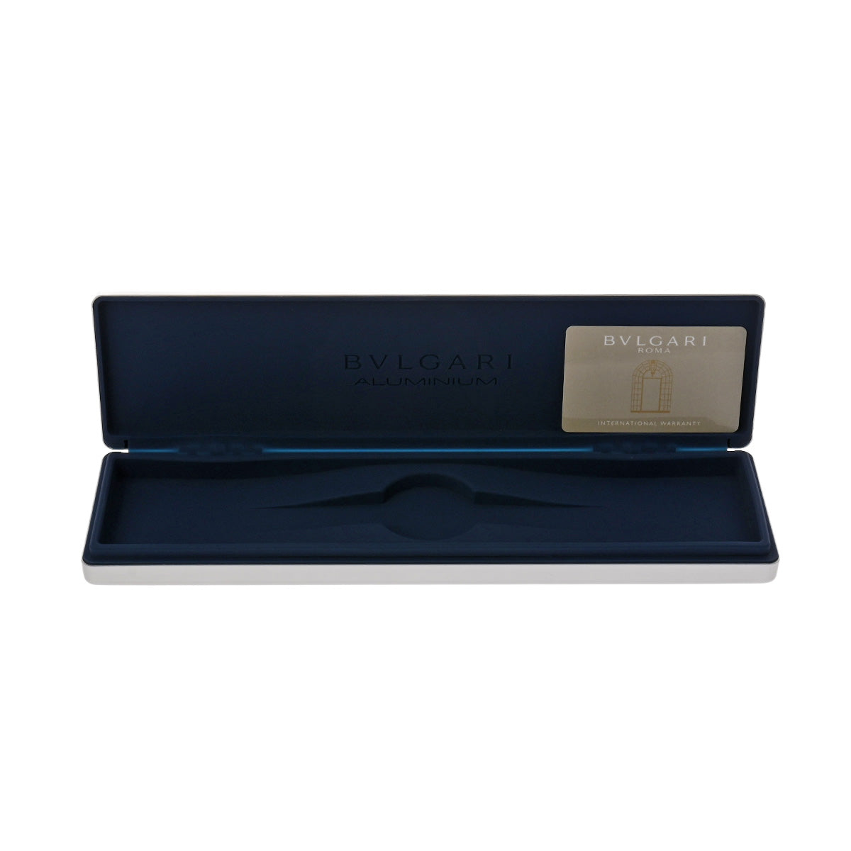 Aluminum GMT BB40ATGMT Blue BVLGARI Men's [Pre-Owned].