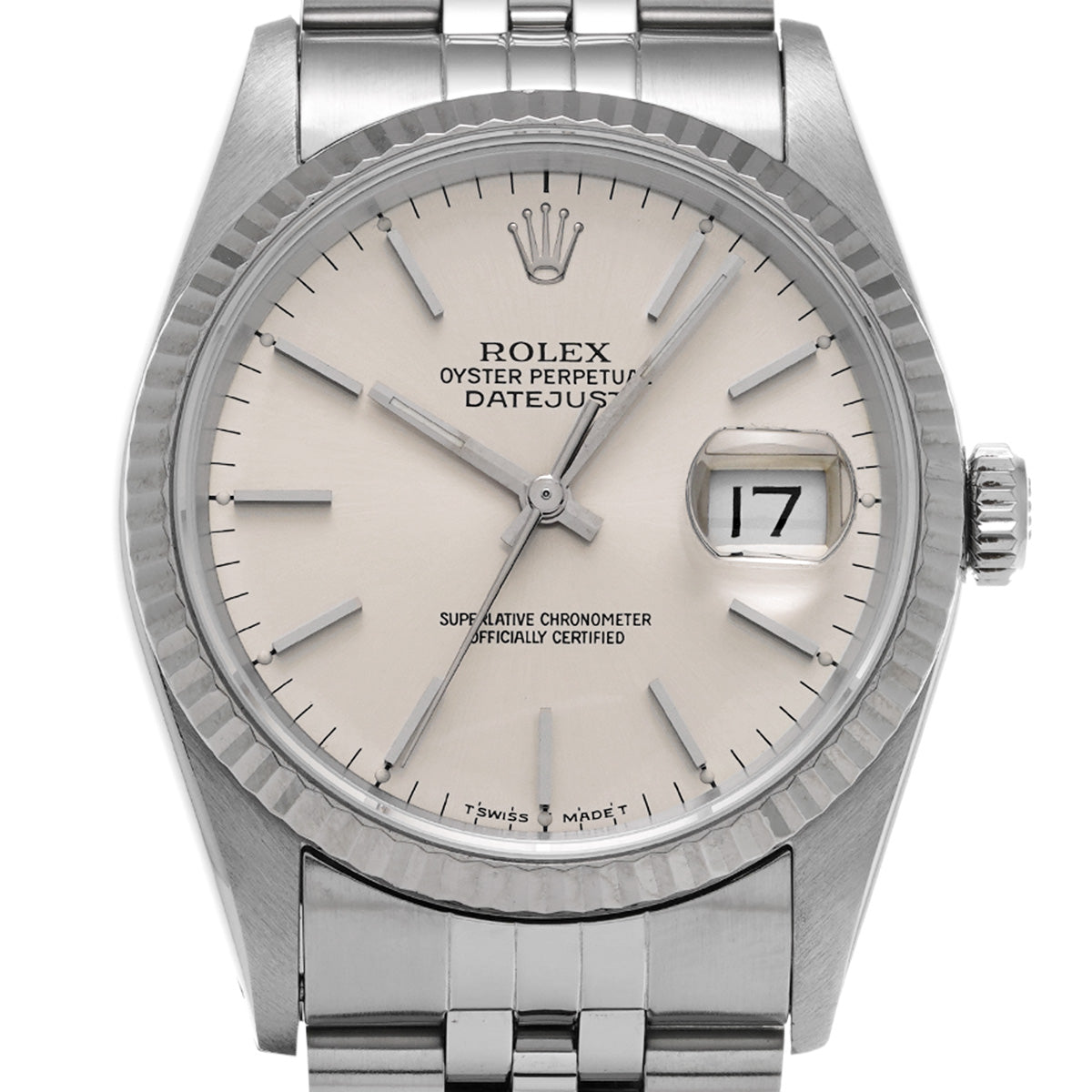 DATE JUST 16234 Silver ROLEX Men's [Pre-Owned].