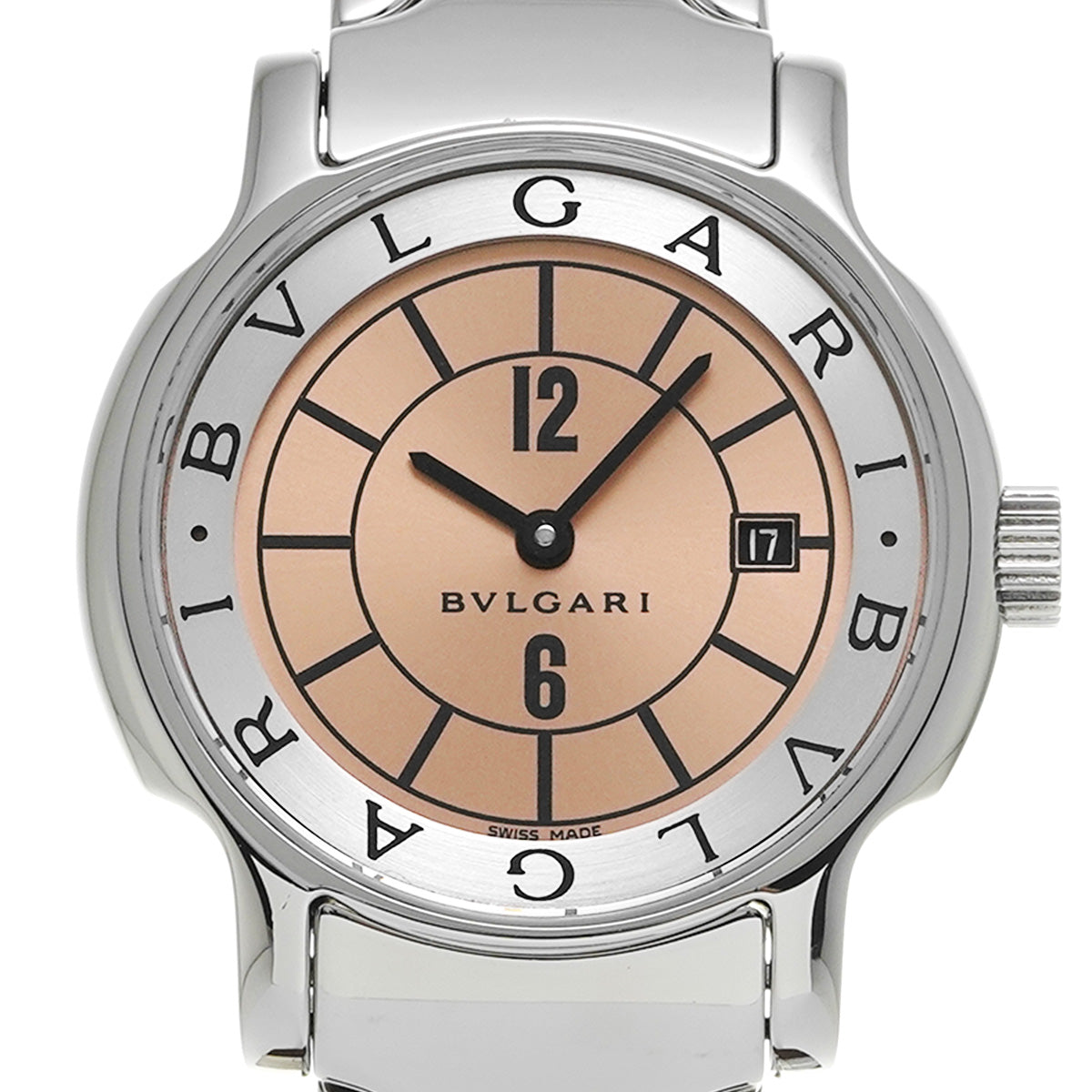 Solo Tempo ST29S Pink BVLGARI Ladies [Pre-owned].