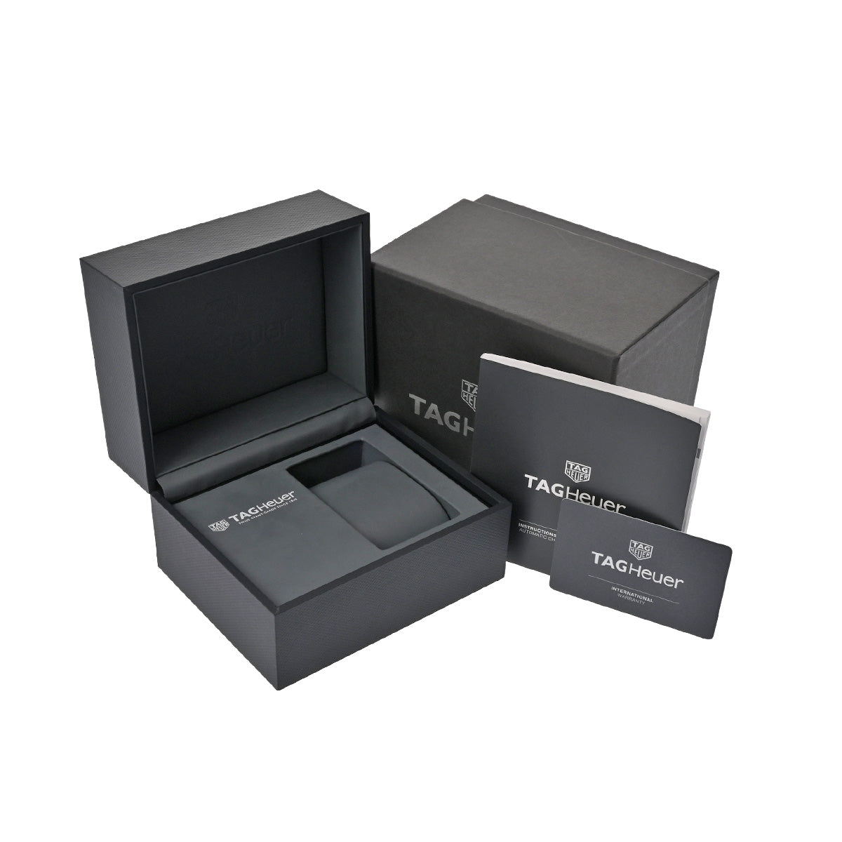 CARRERA Calibre 16 Chronograph CBK2110.BA0715 Black TAG HEUER Men's [Pre-Owned].