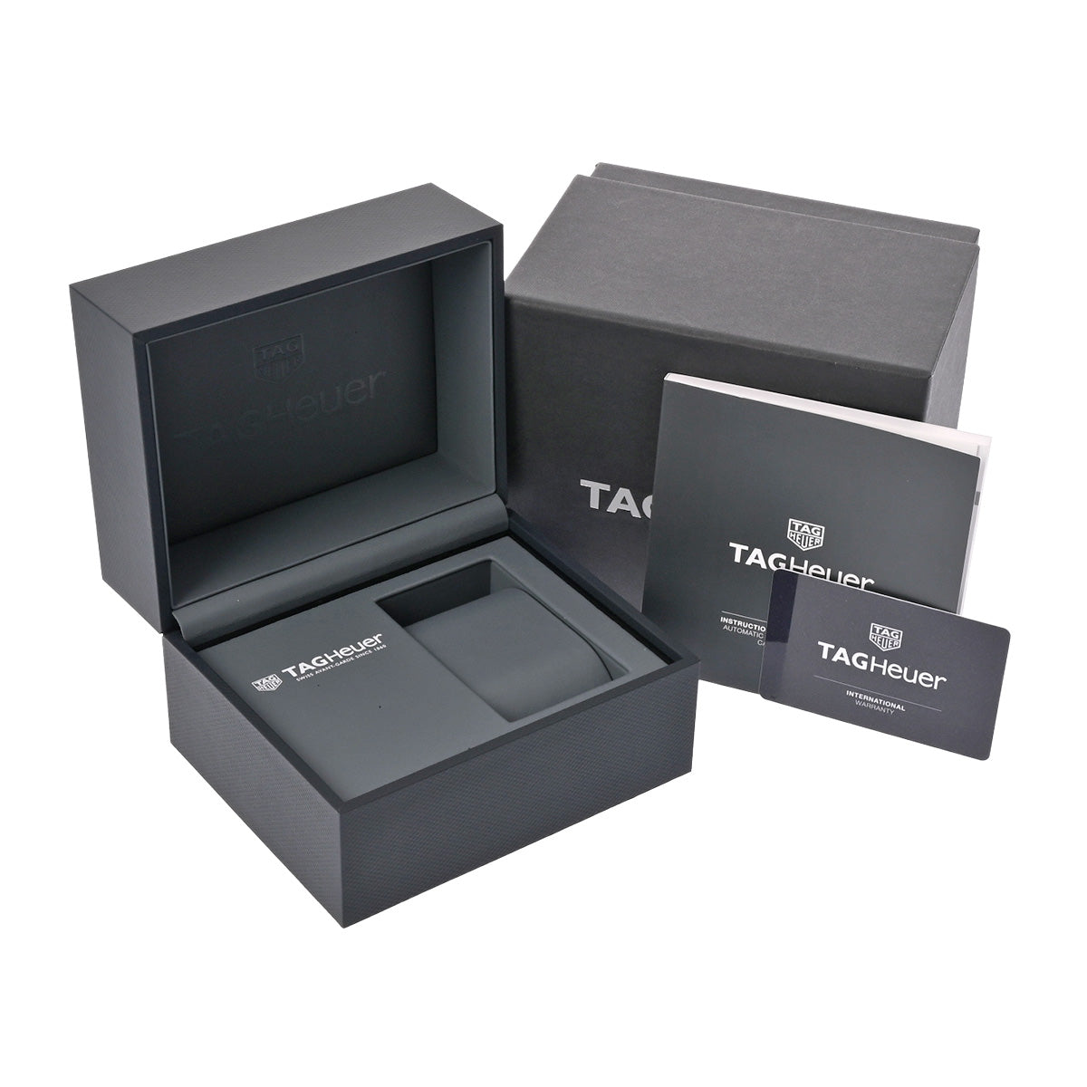 CARRERA Calibre 5 Day Date WBN2010.BA0640 Black TAG HEUER Men's [Pre-Owned].