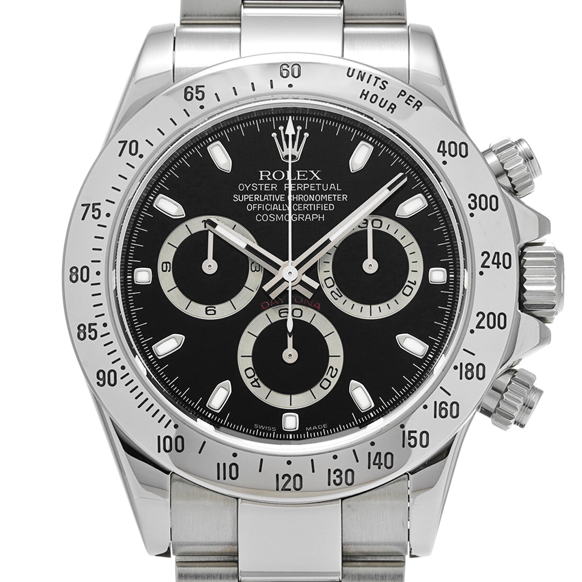 Cosmograph Daytona 116520 V (manufactured around 2008) Black ROLEX Men's [Pre-Owned].