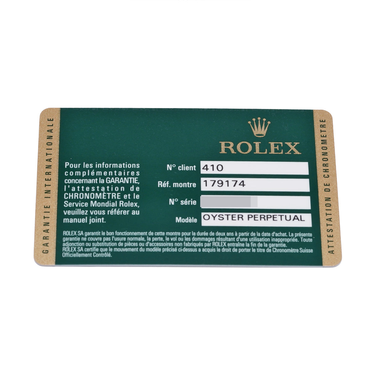 179174NG Datejust G (made around 2010) White MOP/Diamond ROLEX Ladies [Pre-Owned].