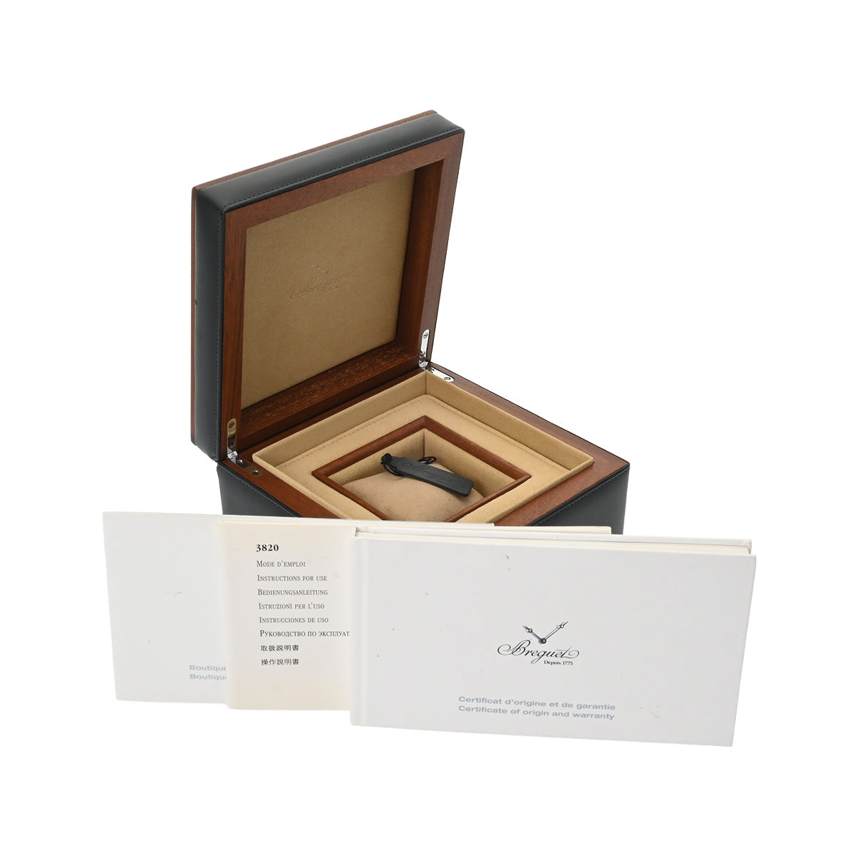 3820ST/H2/SW9 Type XX Transatlantique Black Breguet Men's [Pre-Owned].