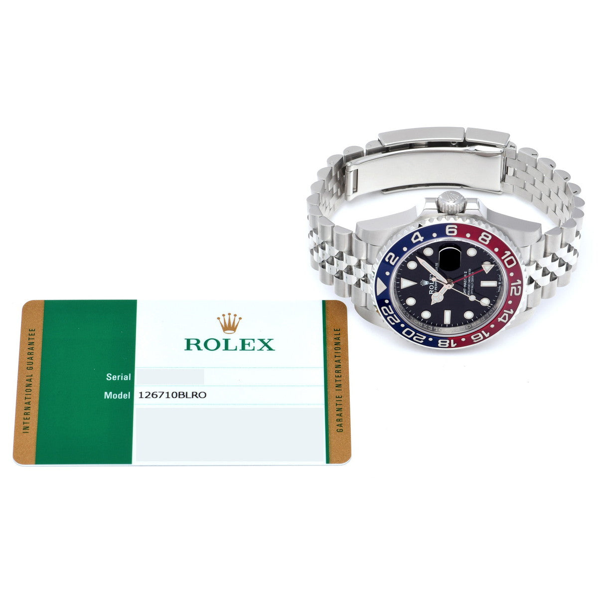 GMT Master II 126710BLRO Black ROLEX Men's [Pre-Owned].