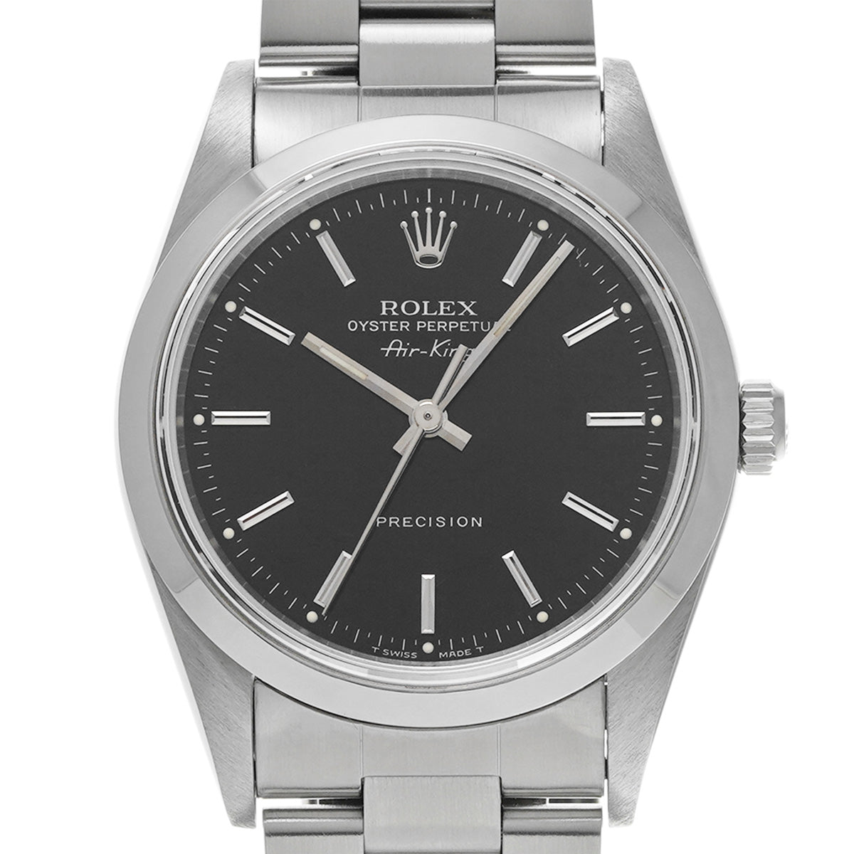 Air-King 14000 S (made around 1994) Black ROLEX Men's [Pre-owned].