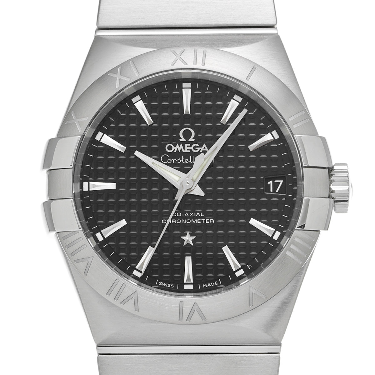 Constellation Co-Axial Chronometer 123.10.38.21.01.002 Black OMEGA Men's [New].