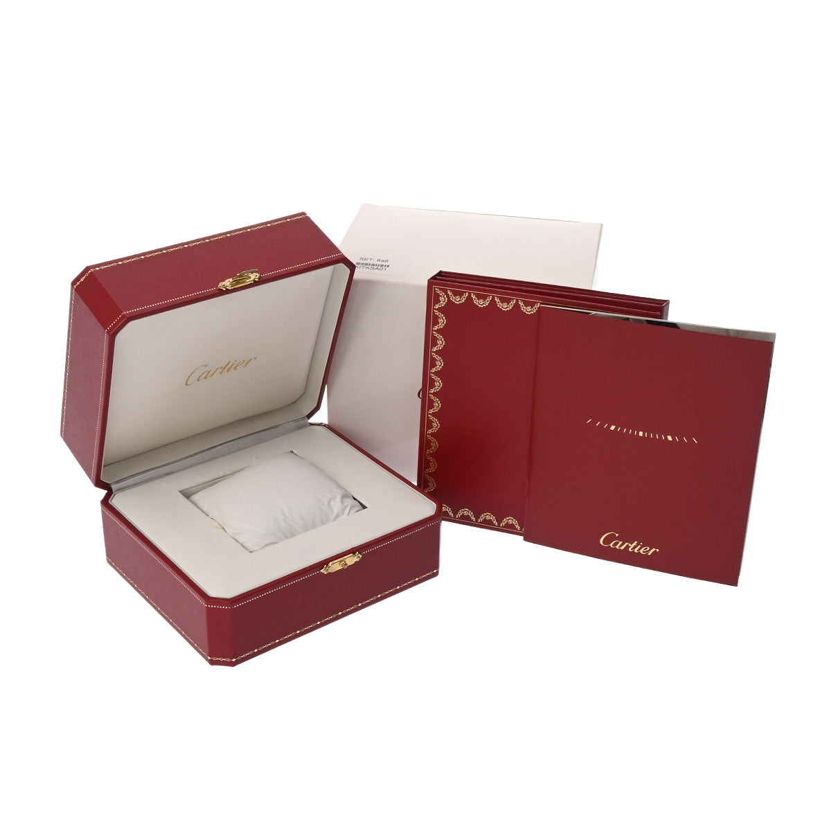 Calibre de Cartier W7100009 Silver CARTIER Men's [Pre-owned].