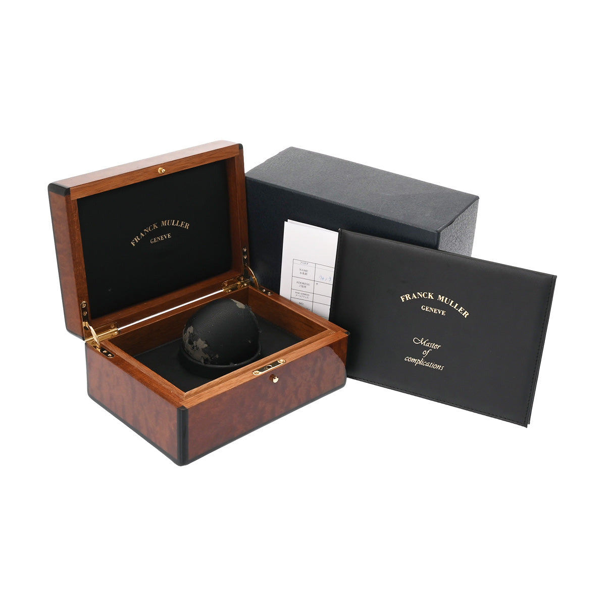 Tonneau Curvex Gothic Allonge Noir 8880SCDT GOTH NR Black FRANCK MULLER Men's [Pre-owned]
