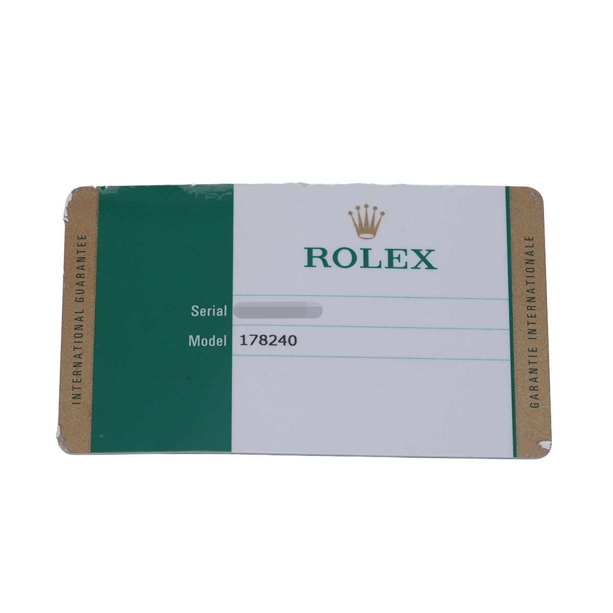 DATE JUST 178240 Random Serial Black ROLEX Unisex [Pre-owned].