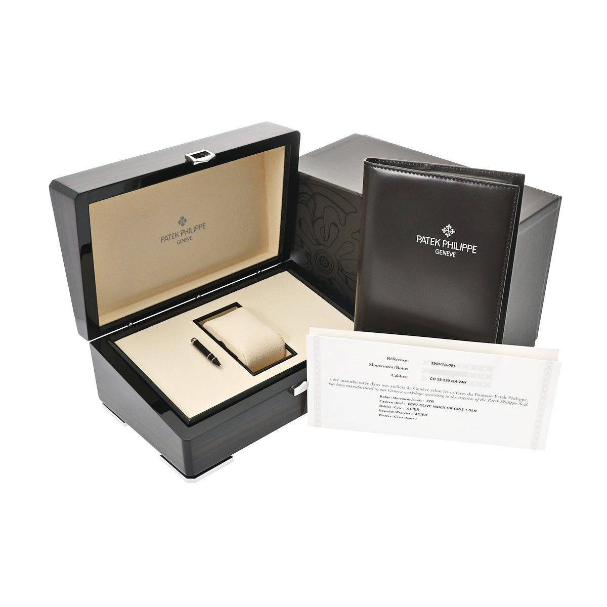 Annual Calendar Flyback Chronograph 5905/1A-001 Olive Green Soleil PATEK PHILIPPE Men's [Pre-Owned]
