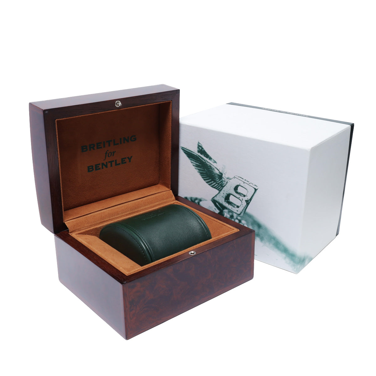 Bentley GT K13362 Green/Gold BREITLING Men's [Pre-Owned].