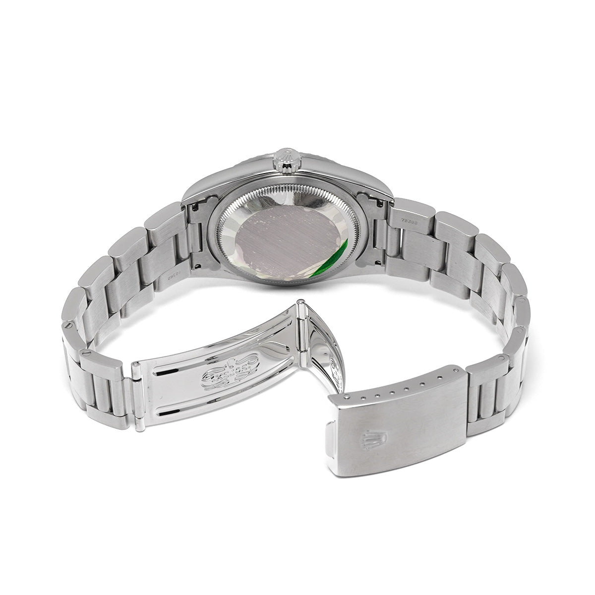 DATE JUST 16220 P (made around 2000) Silver ROLEX Men's [Pre-owned].