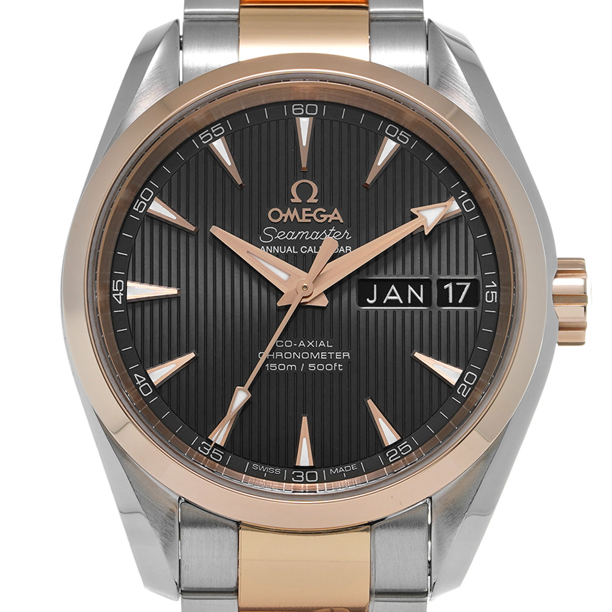 Seamaster Aqua Terra Annual Calendar 231.20.39.22.06.001 Gray OMEGA Men's [New]