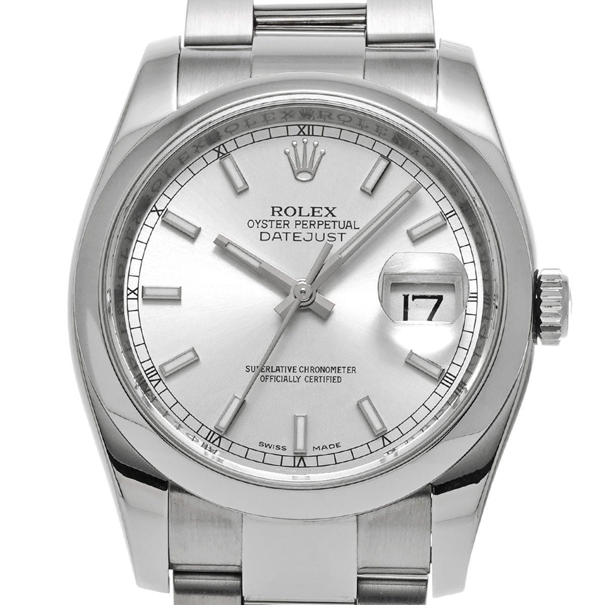 DATE JUST 116200 Silver ROLEX Men's [Pre-Owned].