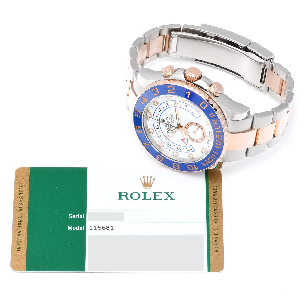 Yacht-Master II 116681 White ROLEX Men's [Pre-Owned].
