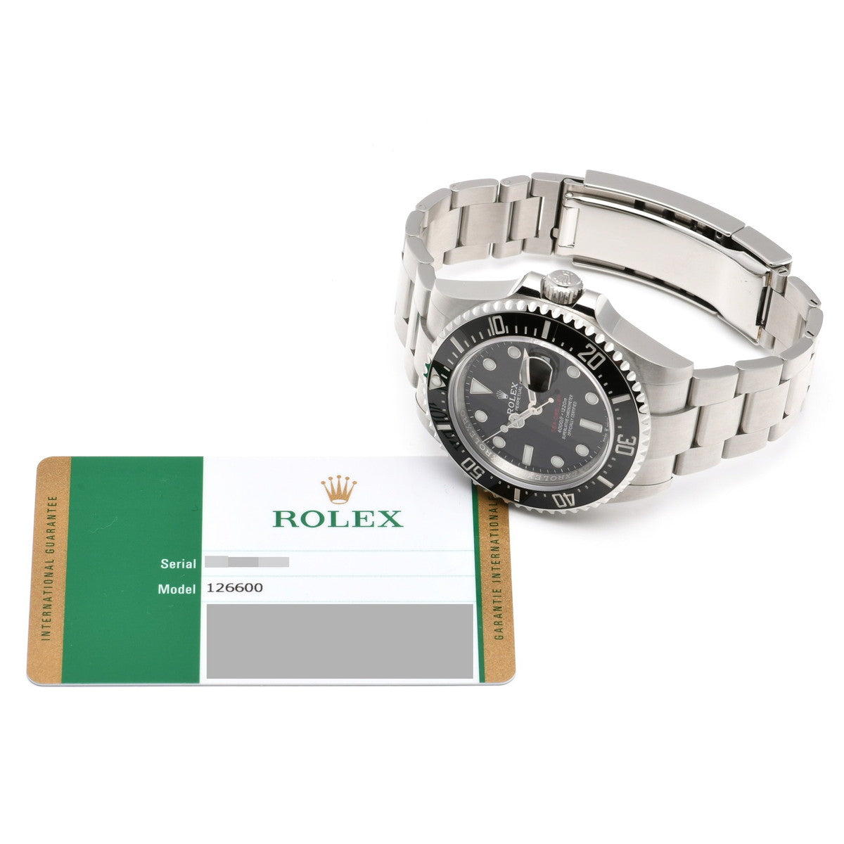 Sea-Dweller 126600 Black ROLEX Men's [Pre-Owned].