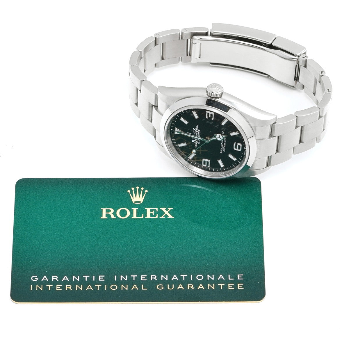 Explorer 36 124270 Random Serial Black ROLEX Men's [Pre-Owned].