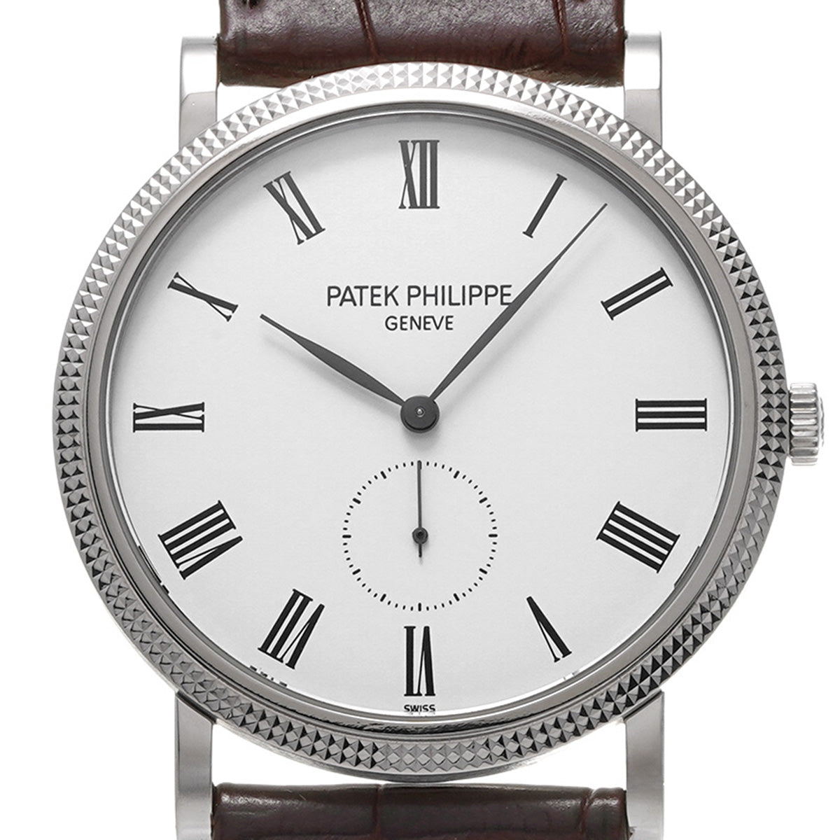 Calatrava 5119G-001 White PATEK PHILIPPE Men's [Pre-Owned].