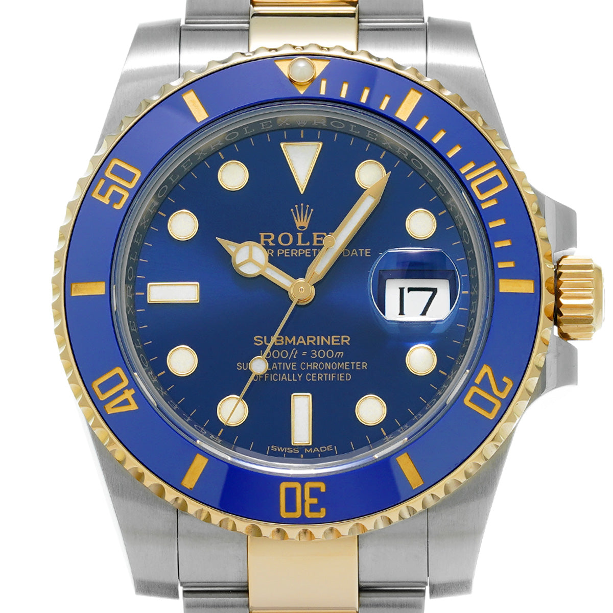 Submariner Date 116613LB Random Serial Blue ROLEX Men's [Pre-Owned].