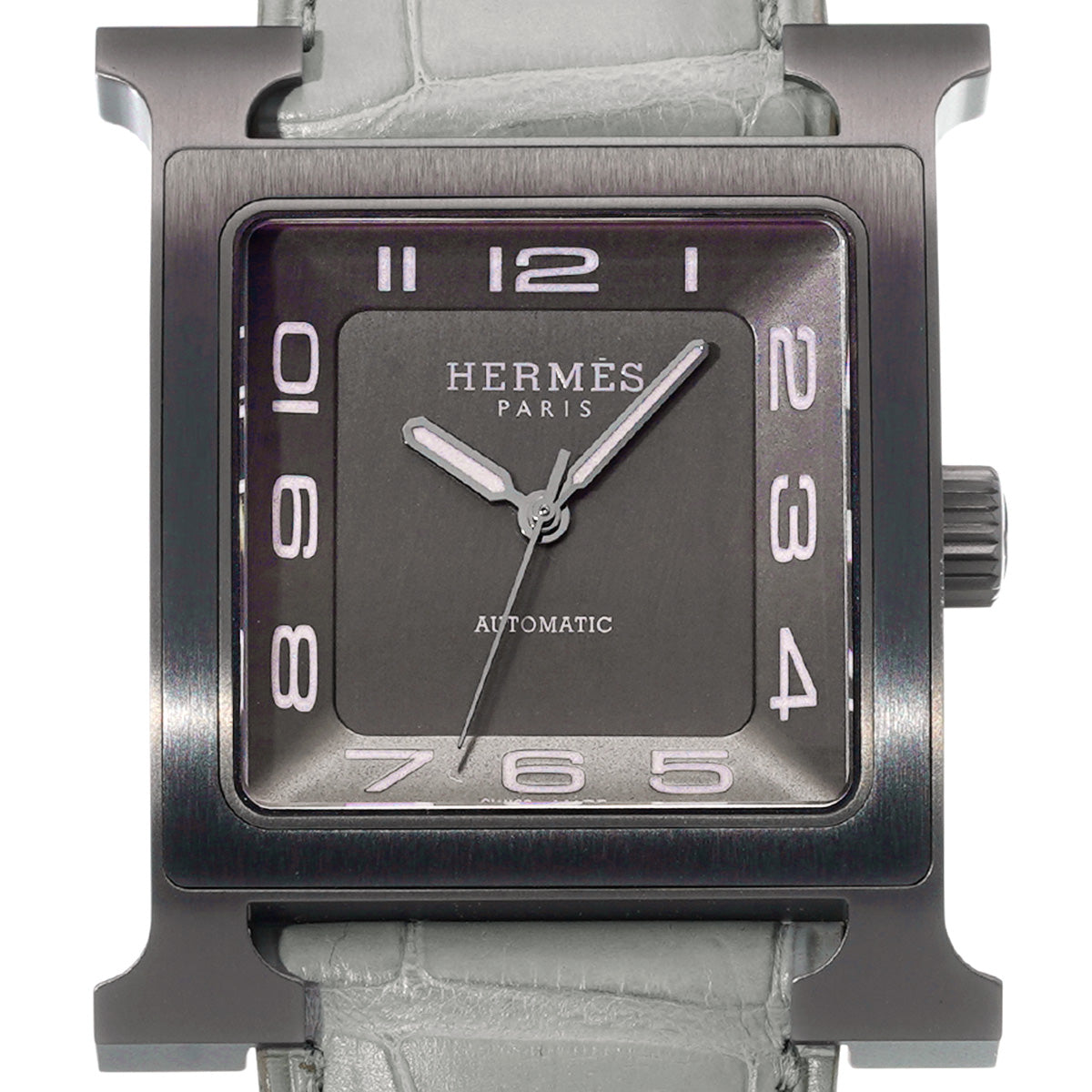 H Watch HH5.841c Gray HERMES Men's [Pre-owned].