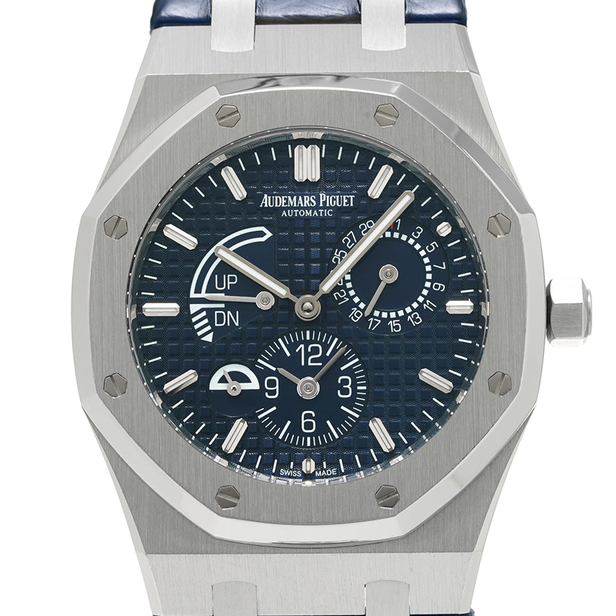 Royal Oak Dual Time 26124ST.OO.D018CR.01 Blue AUDEMARS PIGUET Men's [Pre-Owned]