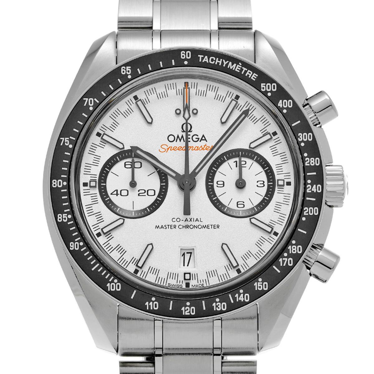 Speedmaster Racing Co-Axial Master Chronometer 329.30.44.51.04.001 White OMEGA Men's [Pre-Owned].